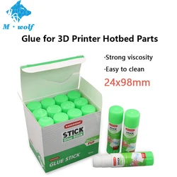 3D Printer Glue Stick Washable 24x98mm 21g For Hotbed Easy Clean PVP Non-Toxic Strong Special Glue