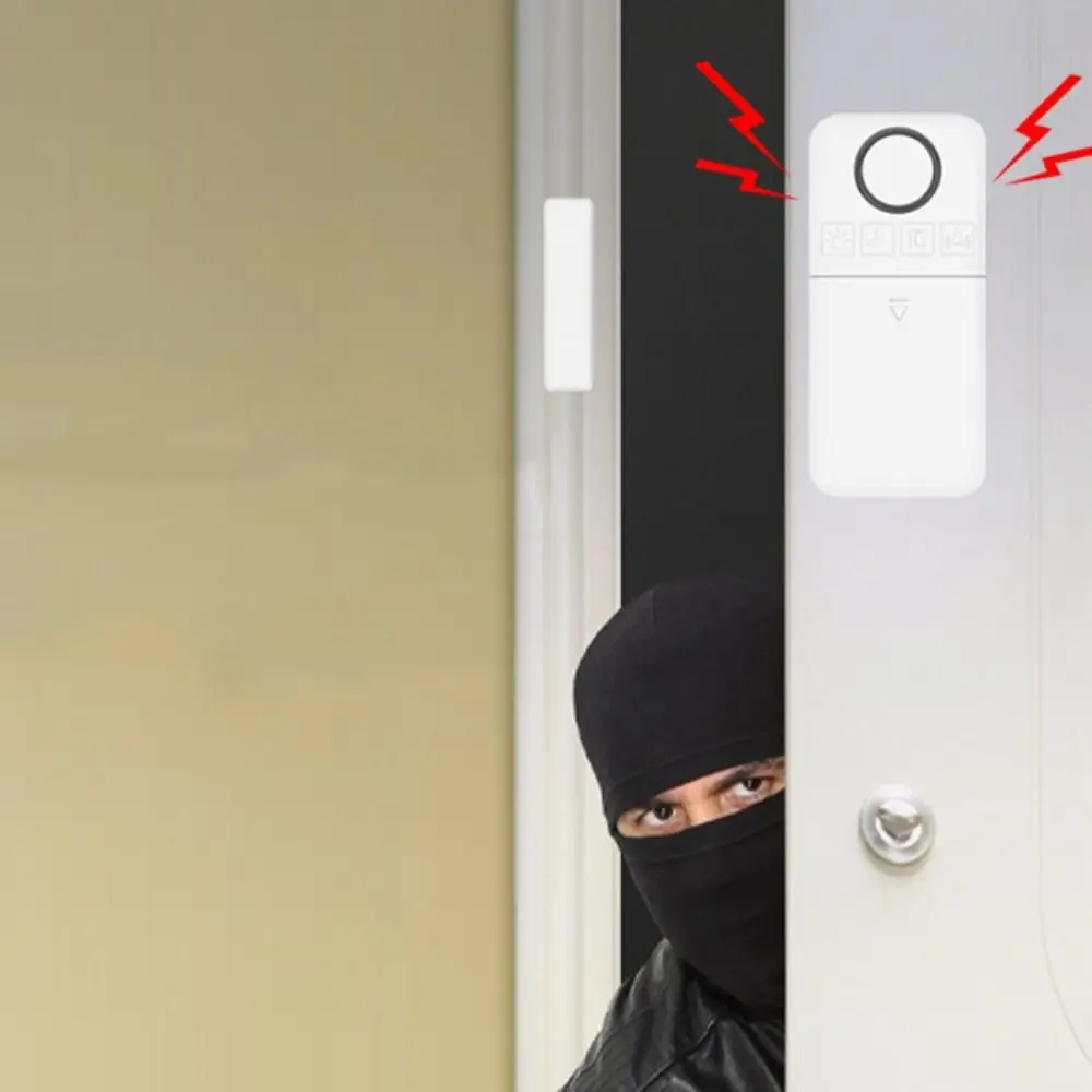 

Fashionable Door Window Sensor Alarm Multipurpose Mini Door Opening Sensor Convenient White Refrigerator Alarm Fridge