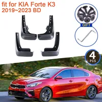 4x for KIA Forte K3 2019 2020 2021 2022 2023 BD Mud Flaps Splash Guards Flap Mudguards Fender Front Wheel Car Stying Accessories