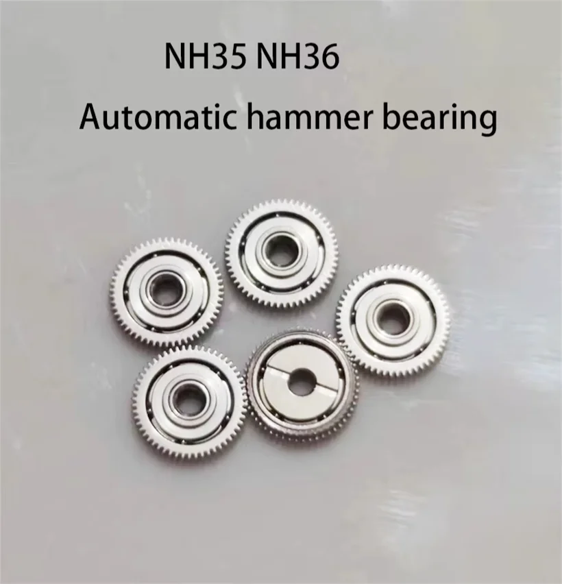 ﻿ Watch Accessories Repair Parts Are Suitable For NH36 NH35 Automatic Mechanical Movement Parts NH36 Automatic Bearings