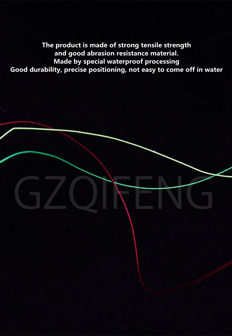 ZYZHE 10M Baumwoll-Knoten-Positionierungsleine für Meeres- und Felsenfischen, Zubehör für Salzwasser- und Süßwasser-Angeln – Detail 5