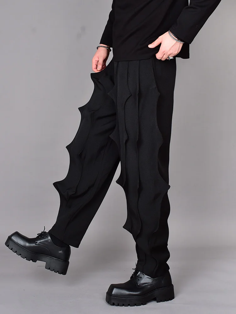 Dark Day Autumn Loose Small Feet Casual Pants Male Trend Ruffian Droop Sense Of Yamamoto Style Haren Pants