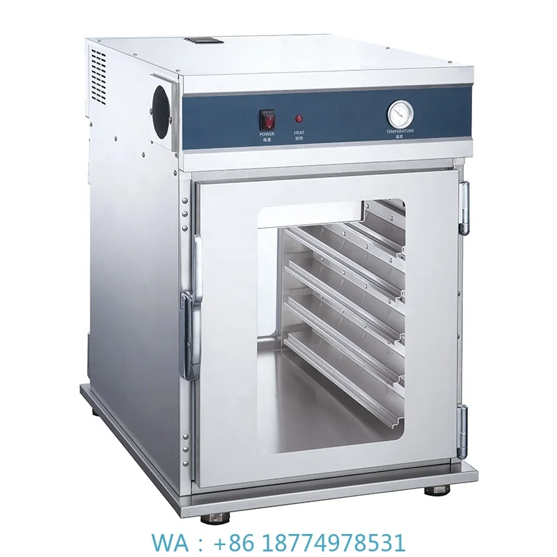 

Electric Heated Holding Cabinet Hot Food Cabinet for Banquet Commercial Food Warmers