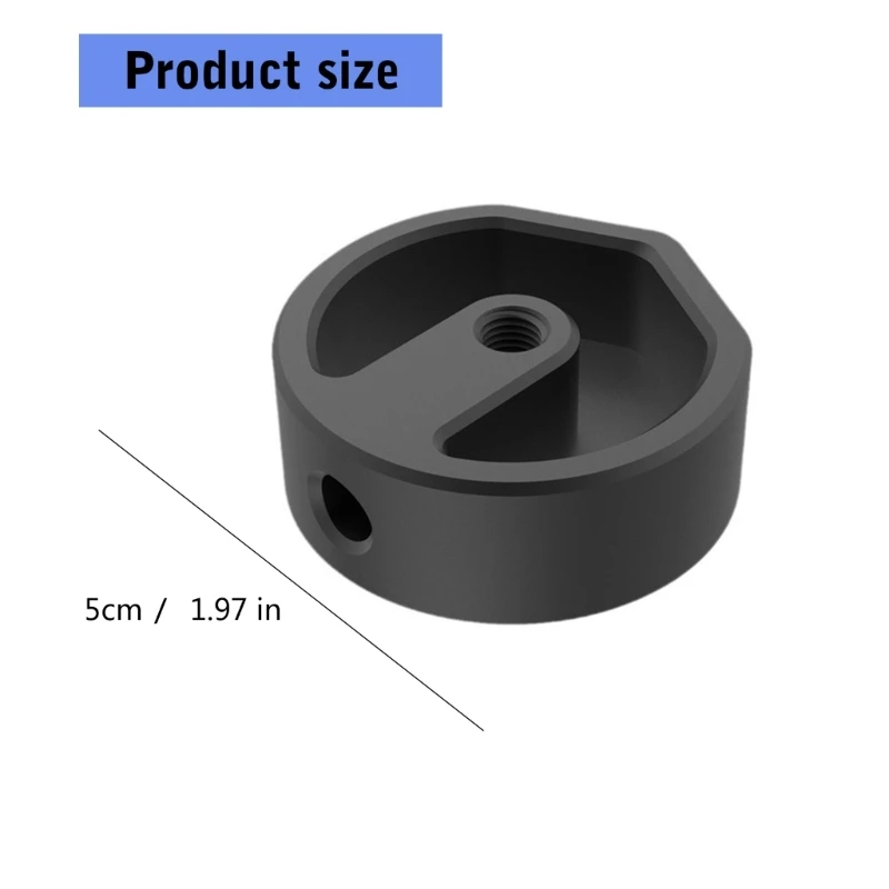 Haltbarkeit Mini Stativadapter Aluminiumlegierung Build für die Vielseitigkeitsnutzung K1KF