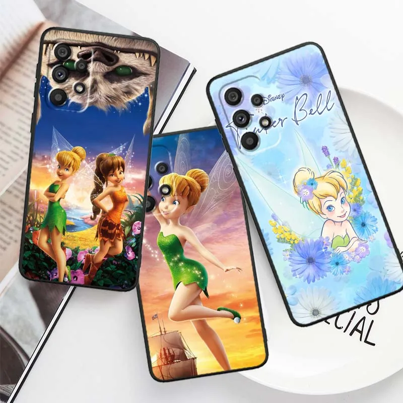 

Wonderful Fairy Tinker Bell For Samsung A41 A35 A34 A33 A32 A25 A24 A23 A21s A06 A05 A04 A03 Note 10 20 Ultra 5G Black Cover