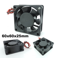 6025 DC5V 12V 24V Cooler Fan 60x25mm Brushless Machine Equipment DC Motor Cooling Fan XL1.54 2Pin for Reprap 3D Printer Parts L1