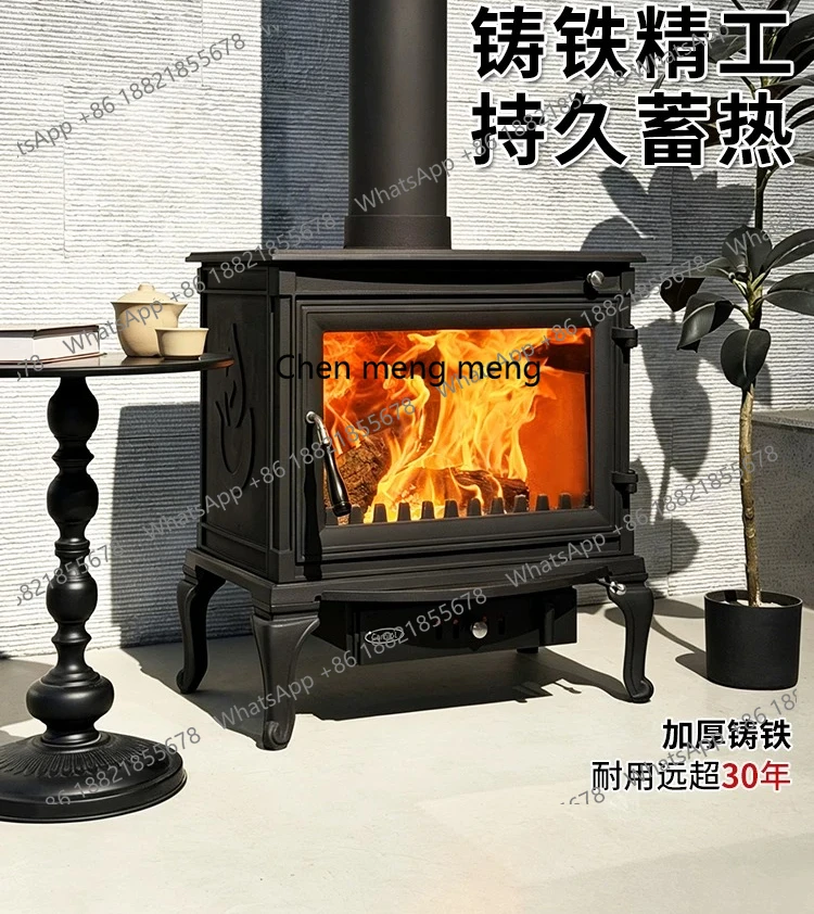 Fireplace winter winter heating real fire burning firewood modern home rural villa living room bed and breakfast