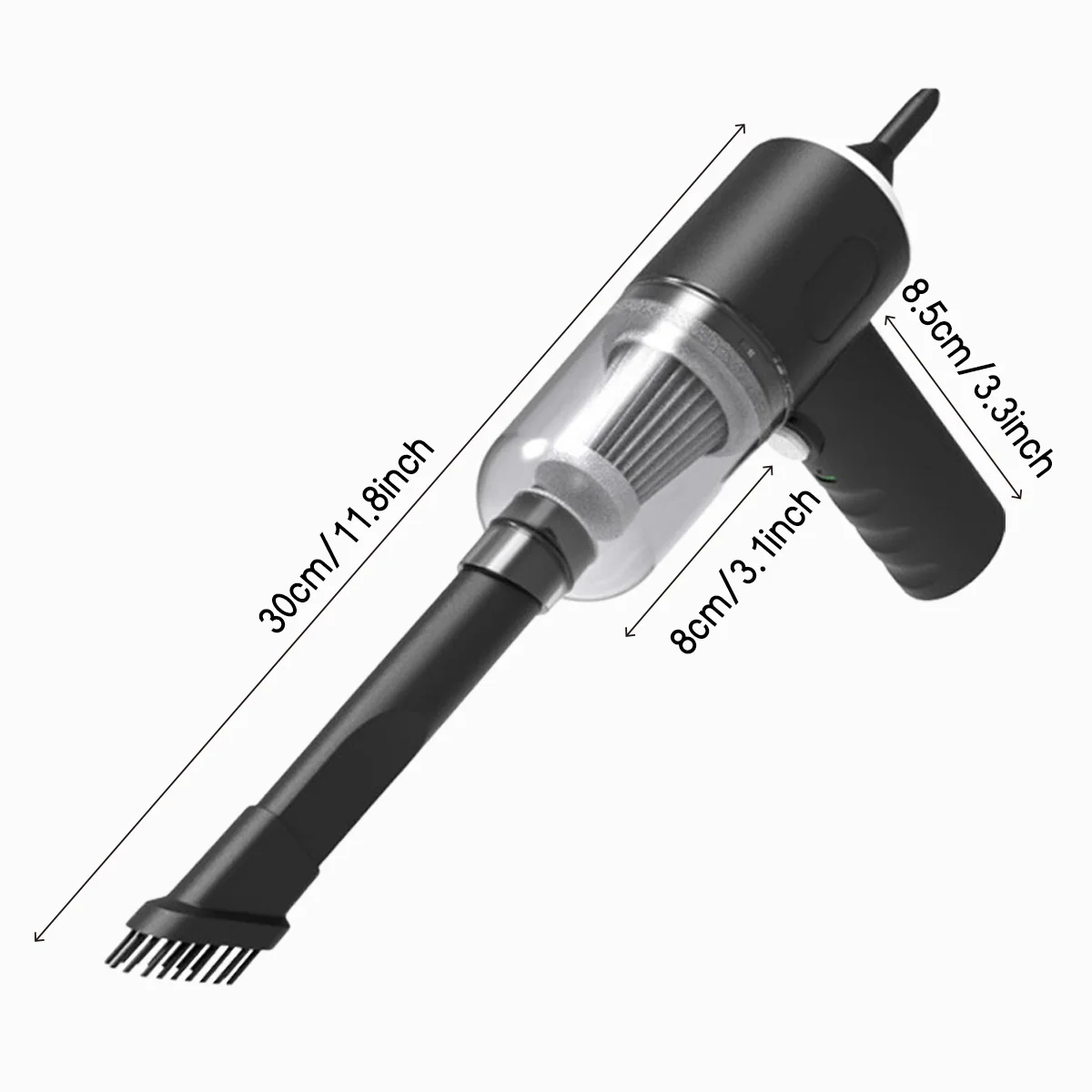 Car Vacuum Cleaner for Home Use High Powerful Cleaning Mini Handheld Design One Machine to Clean Carpets Dust in Car Crevices