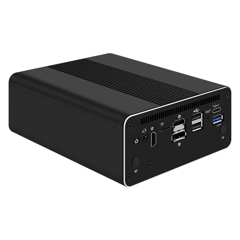 

13th Gen Firewall Router 2*10G SFP 4x i226-V U300E i5 1240P 8x 2.5G LAN fanless industrial computer 2*SATA Proxmox Host Mini PCs