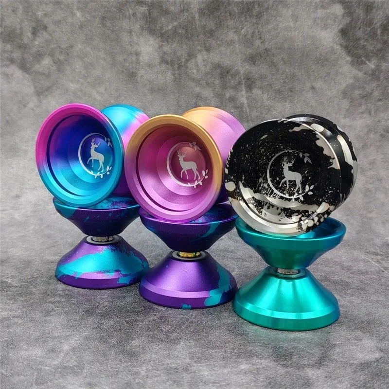 Yoyo Professional Competition Metal Yo Yo Factory with Alloy Aluminum High Speed Unresponsive Toys for Kids 1A3A5A