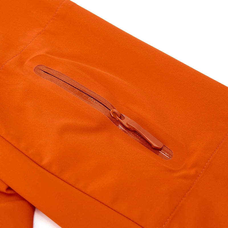 LNGXO Men's Women's Hiking Rain Coat Sun Protective Camping Trekking Waterproof Jacket Unisex Stretch Two-Way Zipper Windbreaker - Image 5