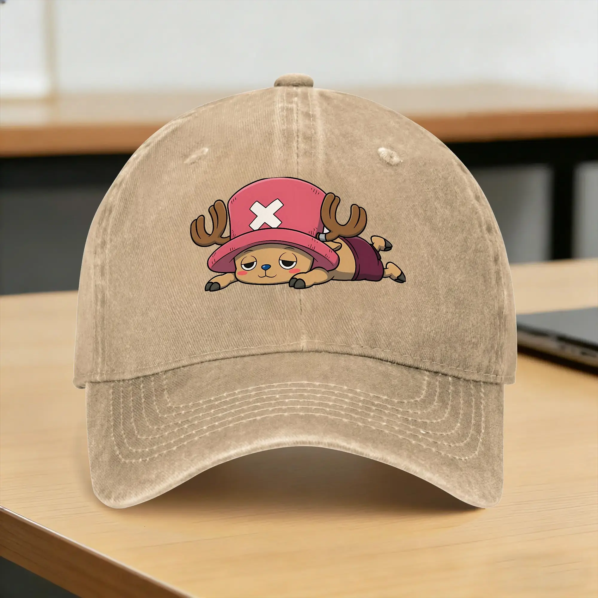 luffy Cartoon Anime Tony Tony Chopper Casual Baseball Cap Spring Trucker Hat Wholesale Sport Hats Men Women Baseball Caps