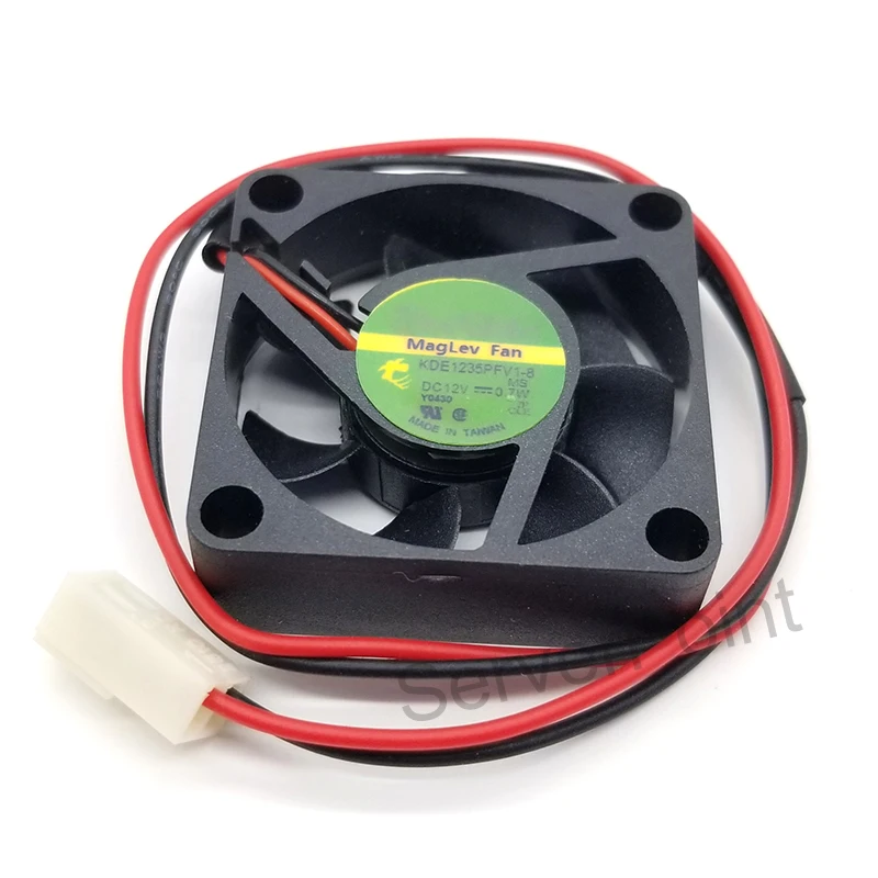 

Brand new for KDE1235PFV1-8 12v 0.7W 3.5CM 3510 2 wire cooling fan