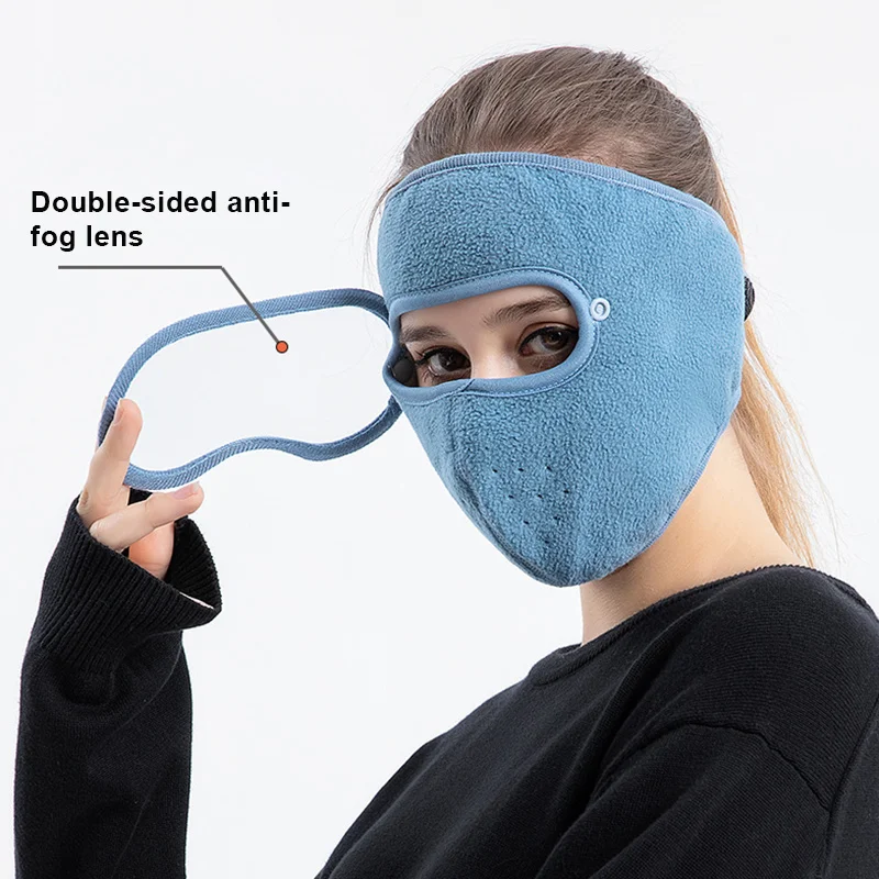 Winter Warm Face Mask Anti Dust Cycling Bicycle Mask Ski Mask for Men Women Cold Weather Outdoor Activities Windproof Mask image 6