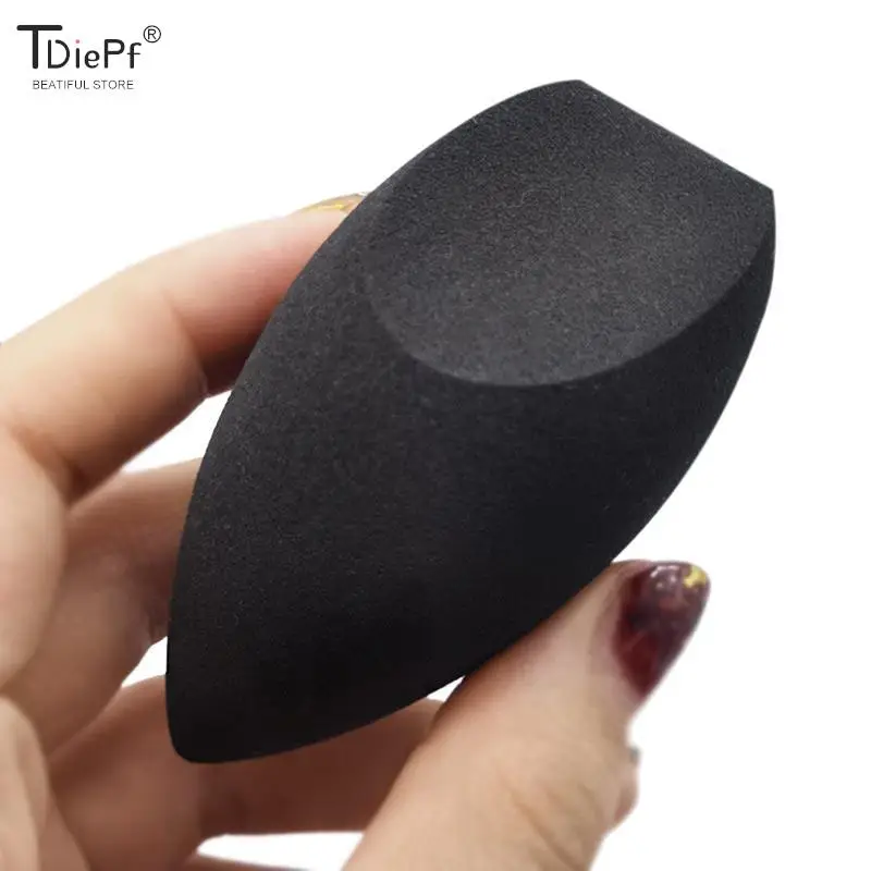 1PCS  Makeup Puff Microfiber Velvet Sponge Makeup Blender Sponge Powder Egg Shaped Foundation Concealer Cream Face Cosmetic