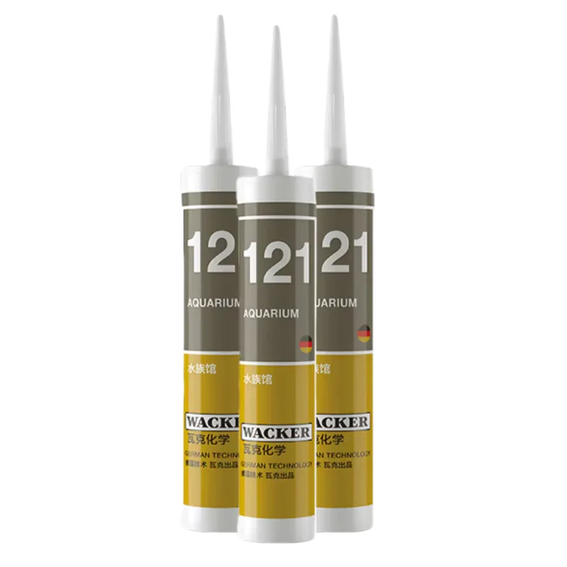 Wacker 121 Aquarium Silicone Sealant, Professional Acetic Cure