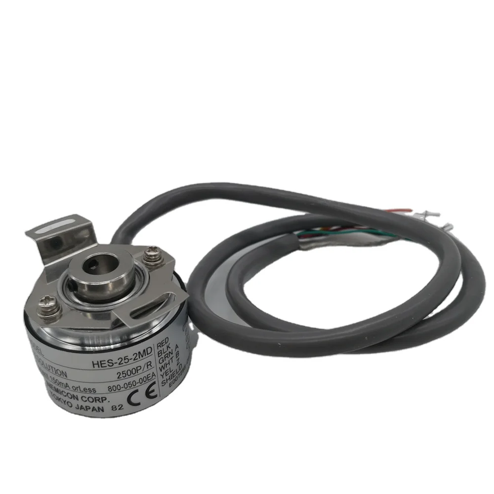 Hollow Shaft Encoder HES Serie HES-25-2MD 2500PPR Resolution 20~3600 P/R Line Driver Output