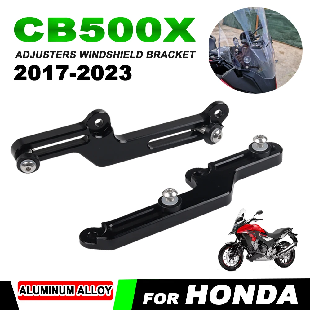 For HONDA CB 500X 500 X CB500X CB500 X 2017- 2023 Motorcycle Accessories Windscreen Adjusters Airflow Adjustable Windscreen Wind