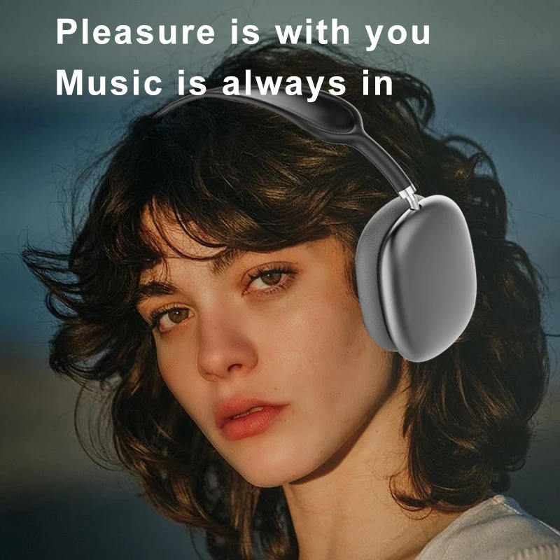 Wireless Bluetooth 5.0 Headphone With Microphone On-Ear Headset Stereo Sound Earphones Sports Gaming Headband Headphones