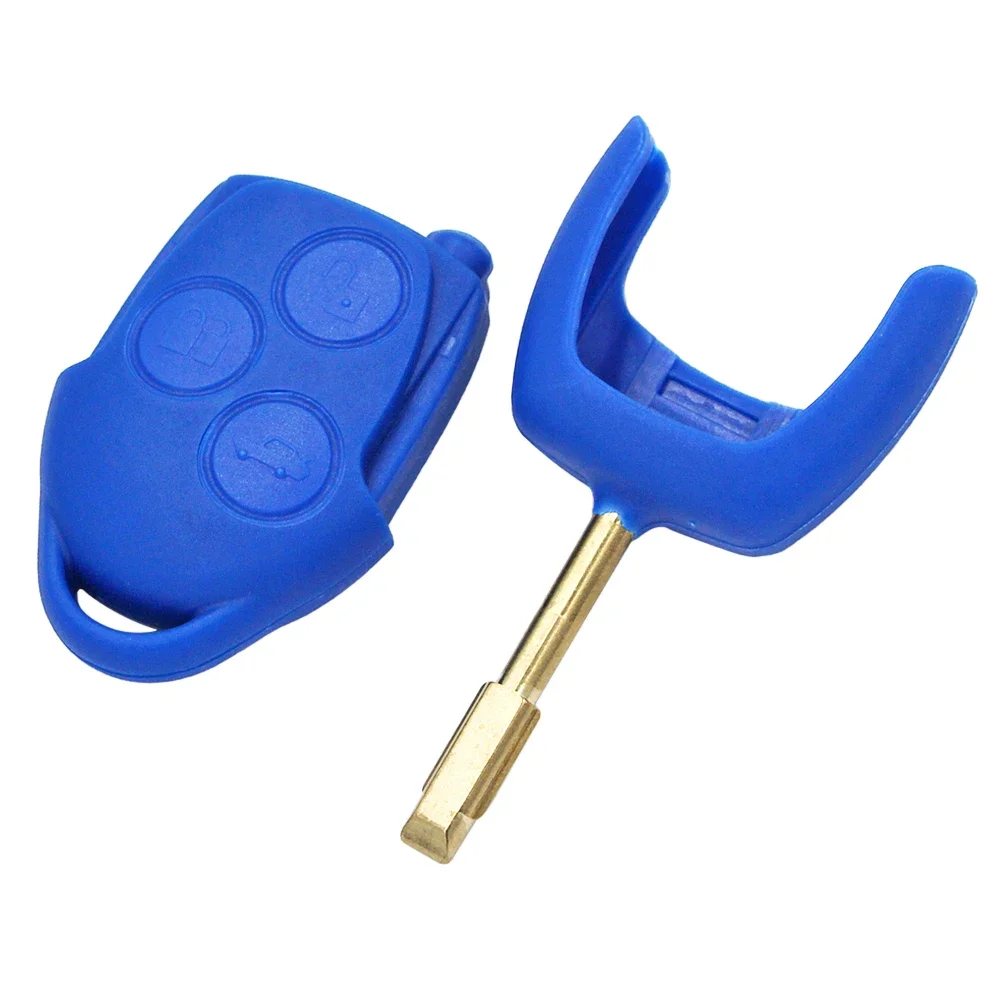 Car Remote Key For Blue Ford Transit 3 Button 434MHZ 4D63 Chip FCCID 6C1T 15K601 AG