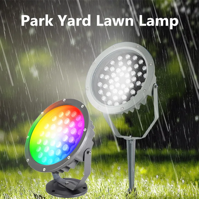 

Outdoor Projector Light Park Yard Lawn Lamp Outdoor Waterproof LED Ground Lighting Bright Colorful Shooting Tree Lights 3w 6w 9w