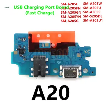 USB nabíječka Nabíjecí port Dock konektor Flex kabel pro Samsung A70 A50 A40 A30 A20 A10 A7 A9 5G A920F A908N A908B A902F 10 nejlepší prodej Panel Samsungu Galaxy A20 - №8
