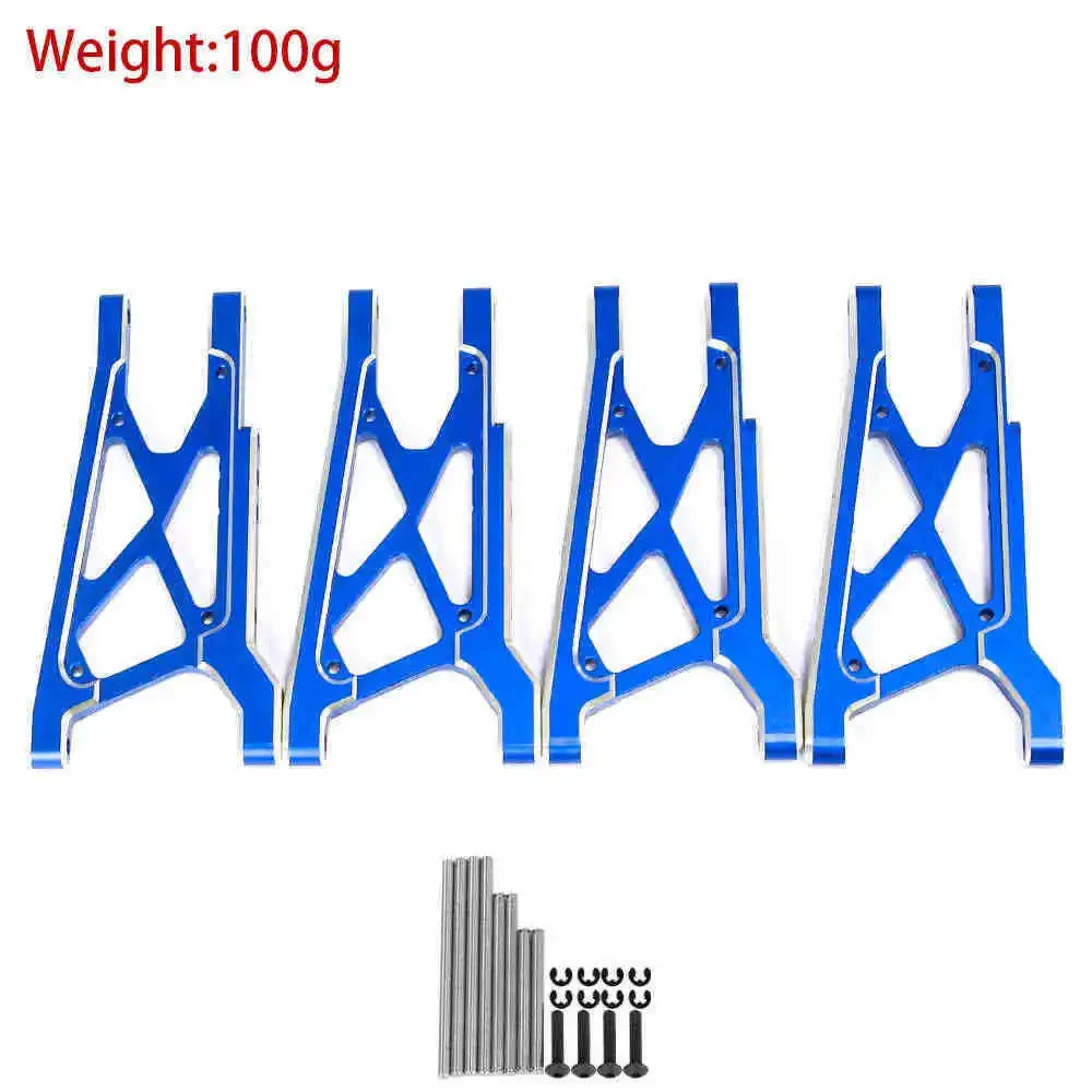 Front Rear Universal Swing Arm for TRAXXAS 1/10 Ford Fiesta ST Rally Metal Upgrade Parts Rc Model Crawler Car Truck Buggy