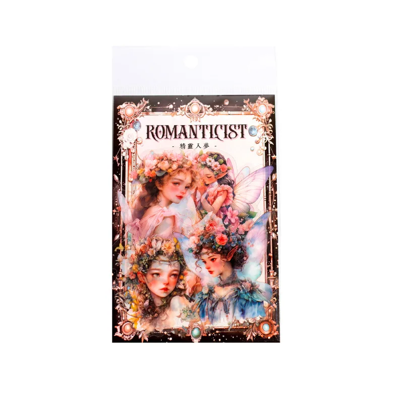 8pcs Kawaii Stationery Stickers Believers in Romance DIY Craft Scrapbooking Album Junk Journal Happy Planner Diary