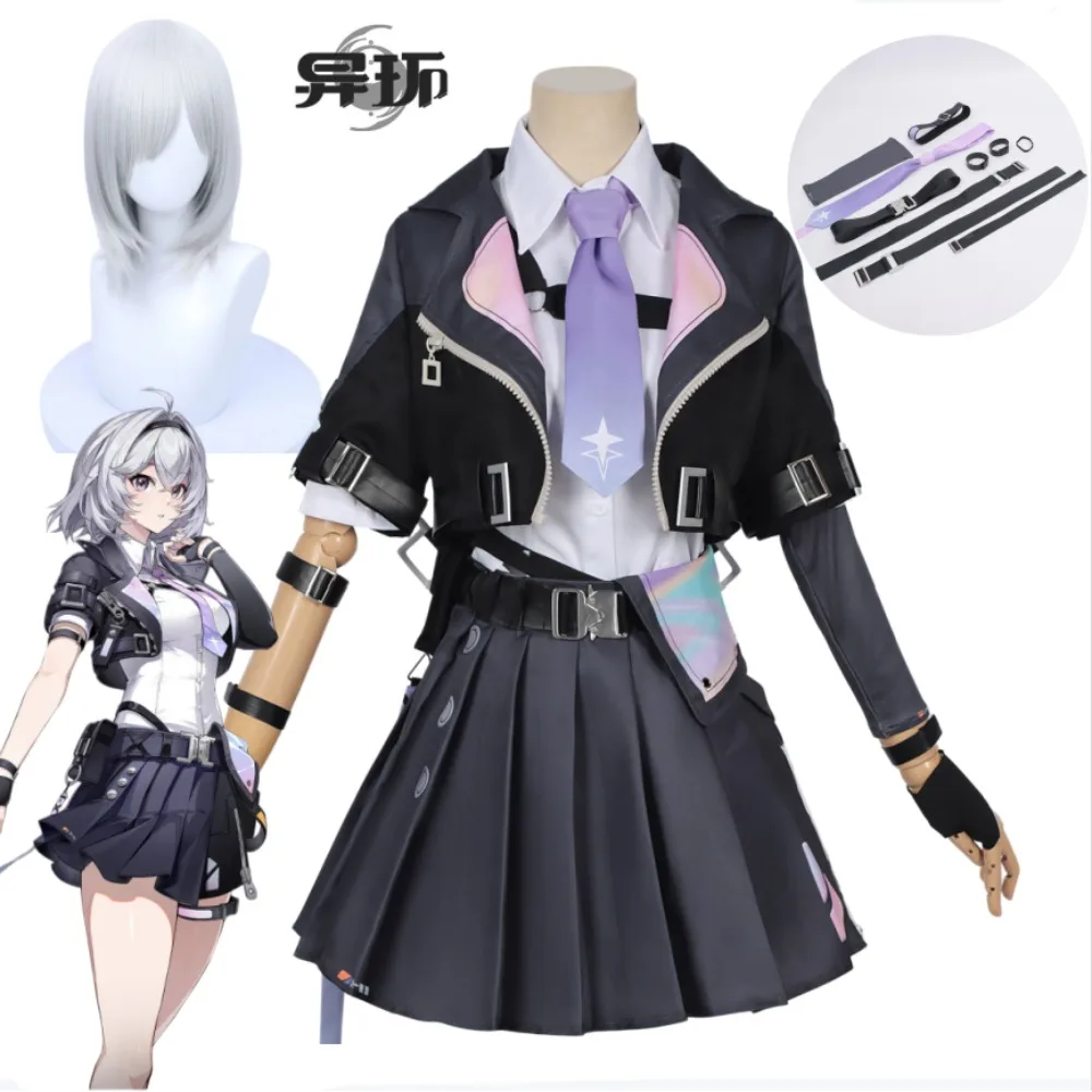 

Ashfall Zero Female Awakened Cosplay Costume Full Set Women Anime Game Role Play Halloween Comic Con Stage Performance Outfit