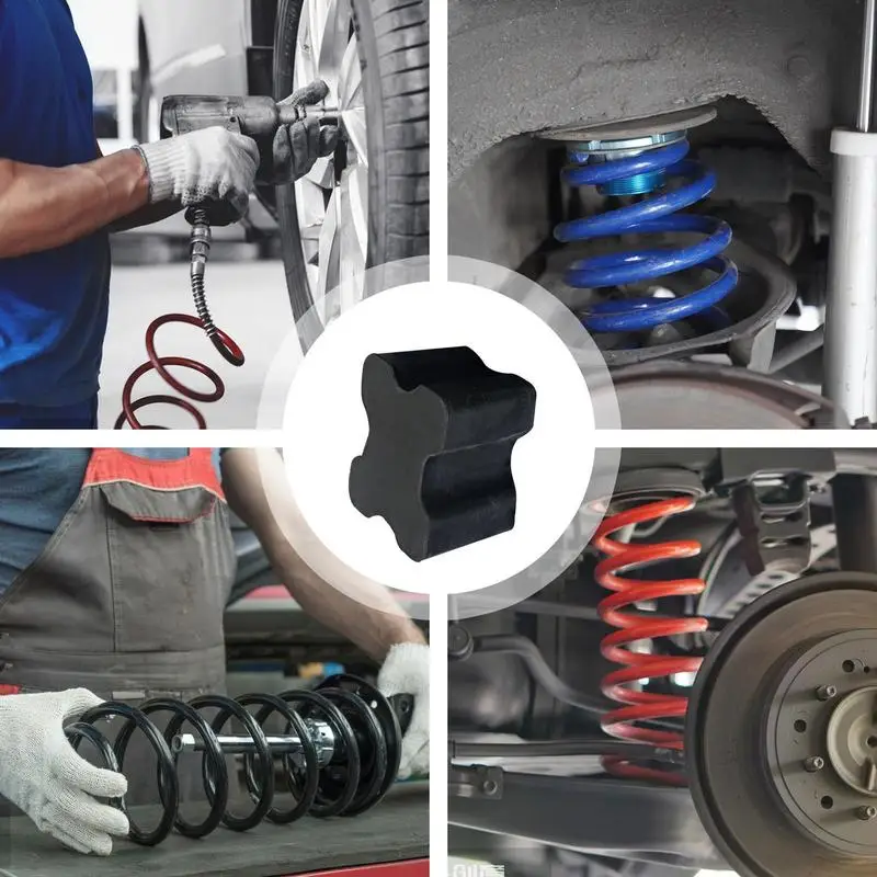 Coil Spring Booster 4PCS Coil Spring Lift Spacers For Vehicles Coil Spring Lift Spacers Front Coil Spring Booster Kit For Most