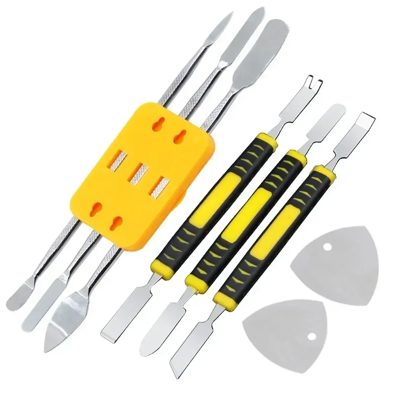 Universal Phone Repair Tools Kit Disassembly Blades Pry Opening Tool Metal Crowbar Disassemble Kit Phone Spatula Hand Tools Set