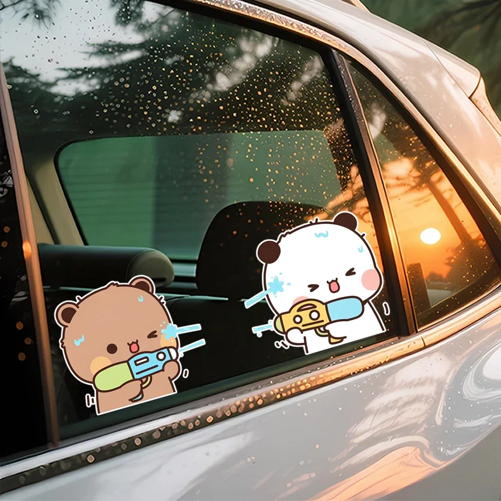 Waterproof Scratch Cover Auto Self-adhesive Sticker Bubu Dudu Decals Car Styling Fuel Tank Cap Body Windshield Bumper Decoration