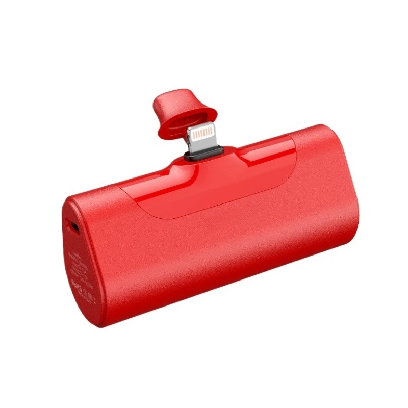 テールプラグカプセルとポータブルモバイルパワーバンクミニポケットパワーバンクを備えたApple携帯電話には、創造的に適しています。