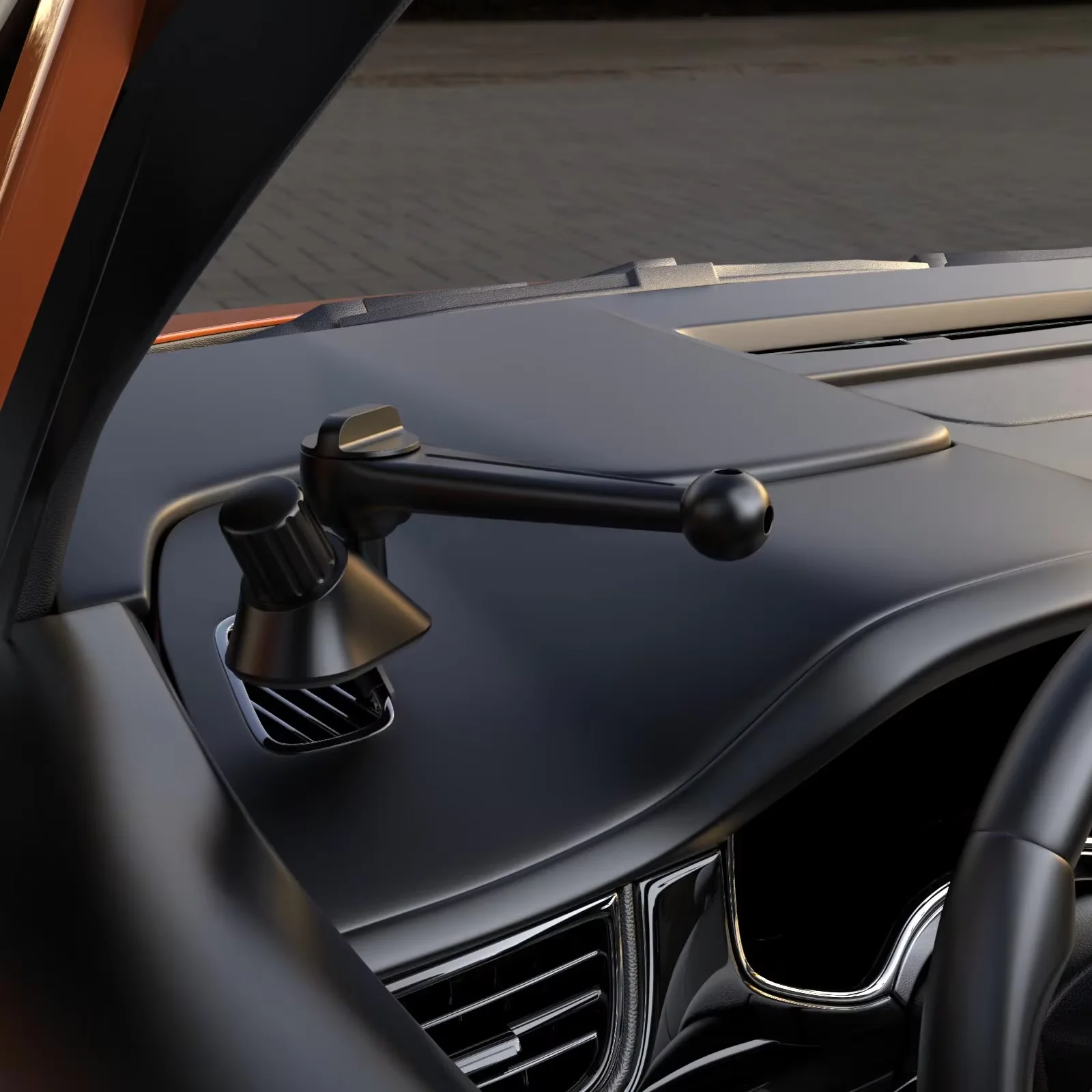 Car Accessories Tablet Holder - Universal 17mm Ball Head for Car