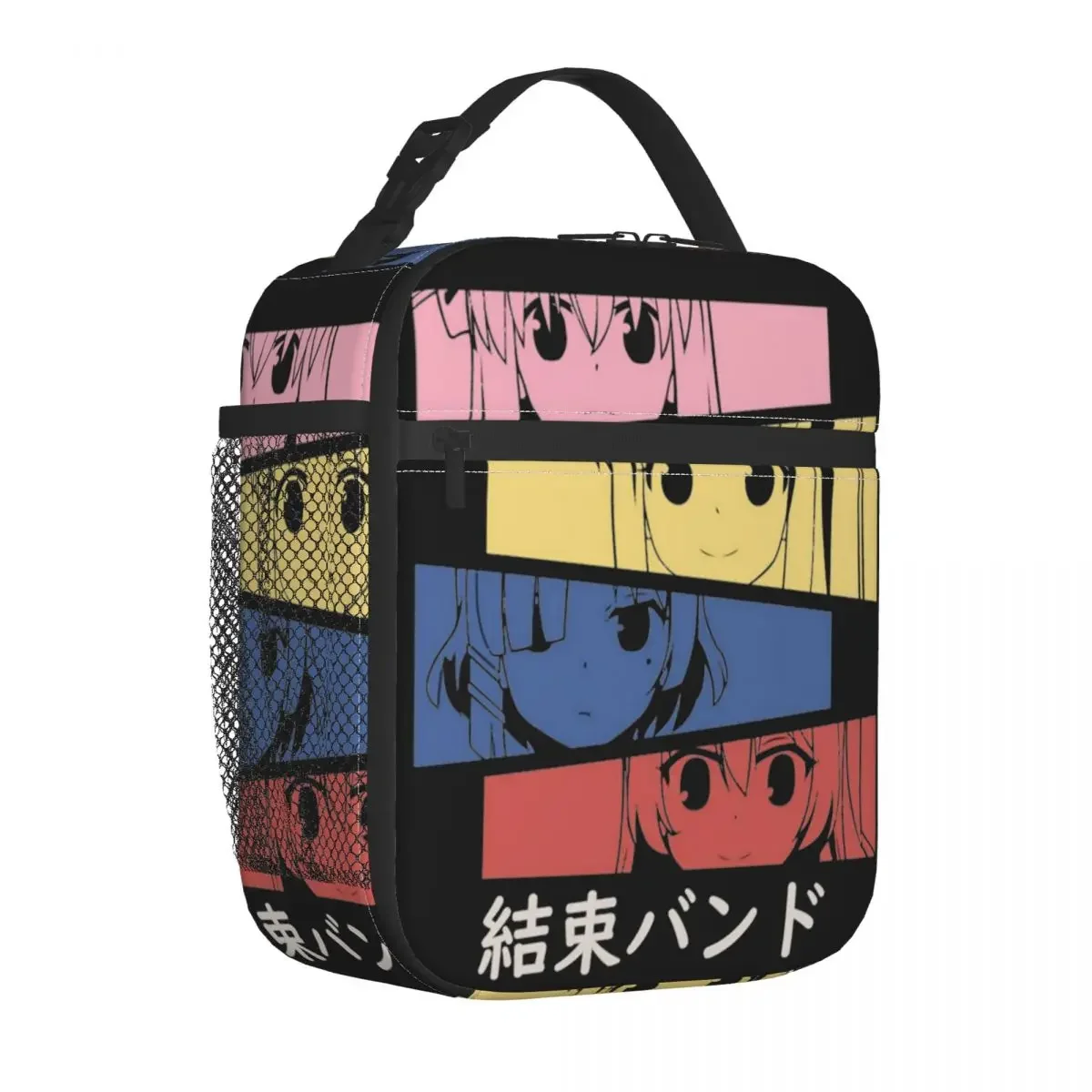 Bocchi The Rock! Anime Manga Insulated Lunch Bags Cooler Bag Meal Container High Capacity Tote Lunch Box Food Storage Bags