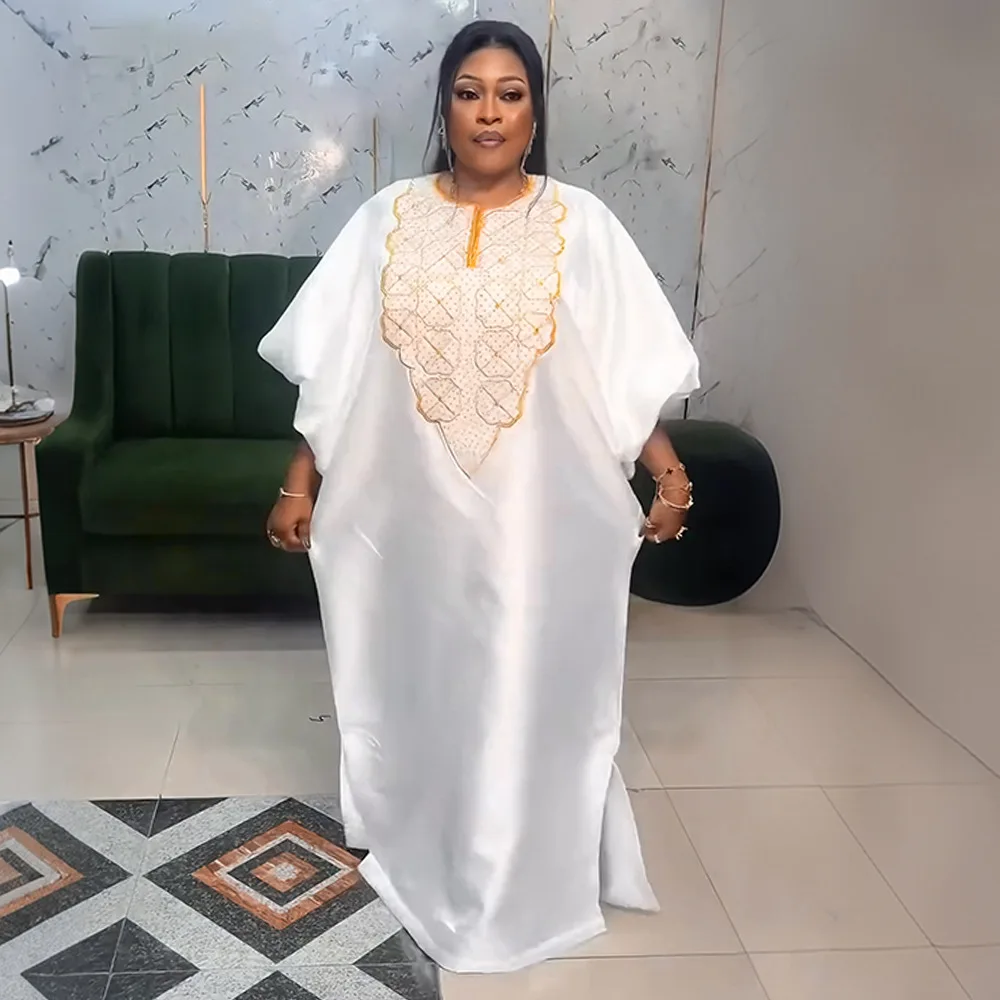 dubai-african-evening-dresses-rhinestone-for-women-loose-boubou-robe-ankara-dashiki-africa-clothing-white-abaya-turkey-arab-gown