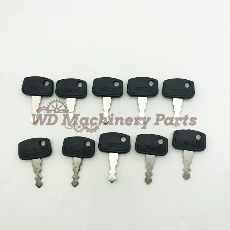 

10PCS Keys 68920 KEY For Kubota RTV UTV Utility Vehicles B BX F GR ZD RTV500 RTV900