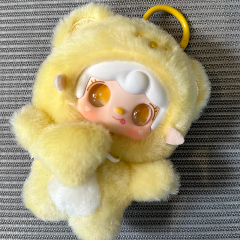 Original Yooki V4 Take A Bite Of Bear Serie Plüsch Blind Box Niedlicher kleiner Bär Plüsch Anhänger Puppentasche Dekoration Zubehör Geschenk
