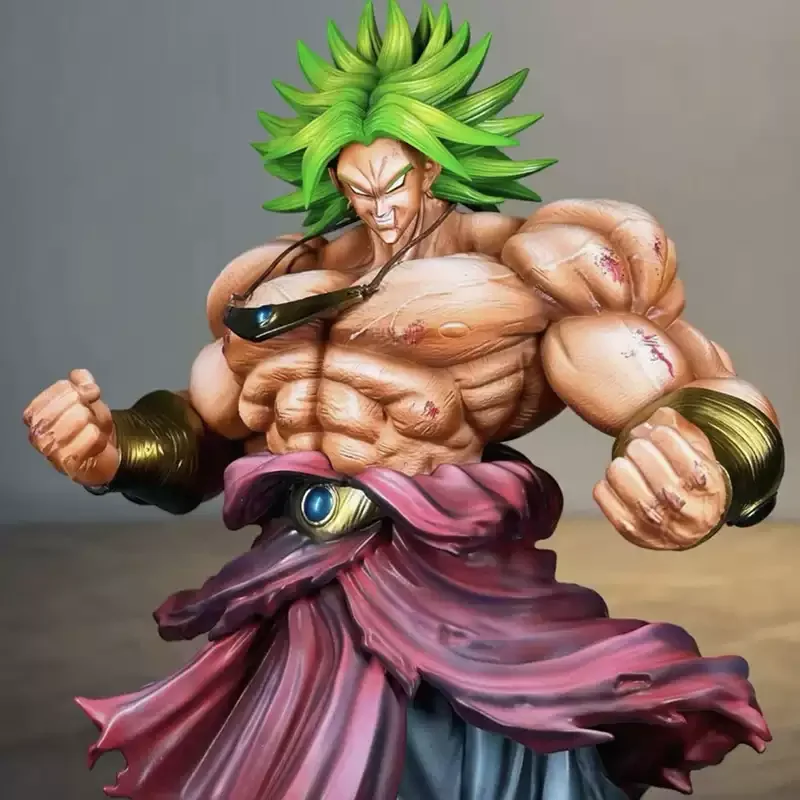 

35cm JG Studio Dragon Ball Action Figure Broly Super Saiyan Broli Anime Figure PVC Statue Collectible Model Birthday Gifts Toys