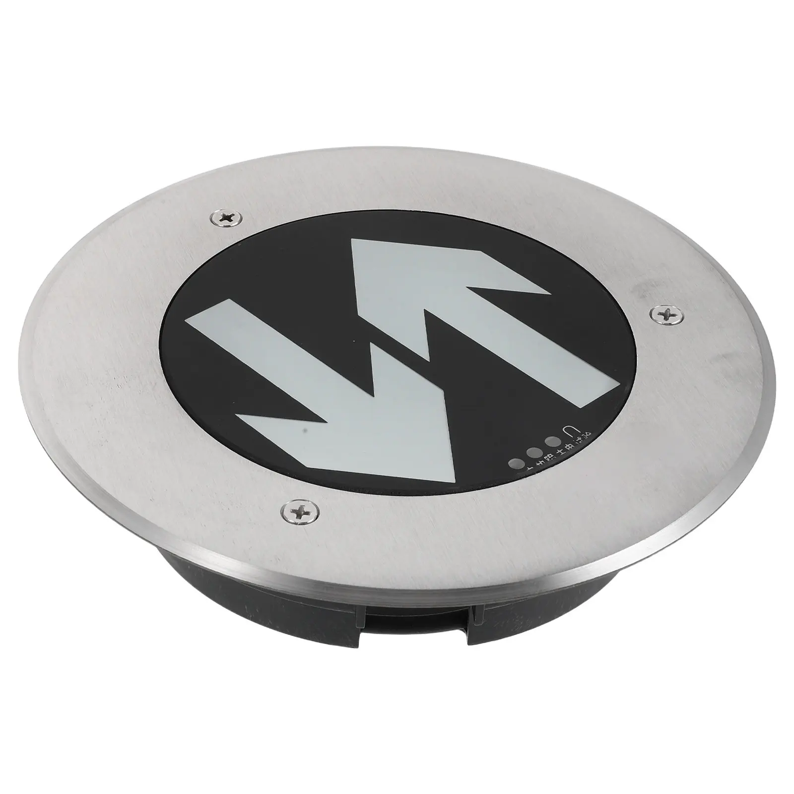 Ground Embedded Fire Exit Sign Light Self-Luminous Emergency Evacuation Safety Lighting Floor Indicator Commercial Underground