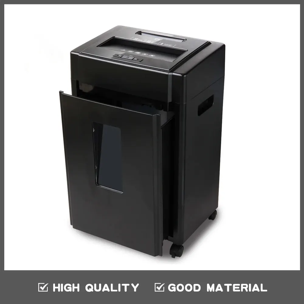 

Electric Paper Shredder 20L volume crusher paper separation crushers Broken paper/card automatic stop Paper shredder