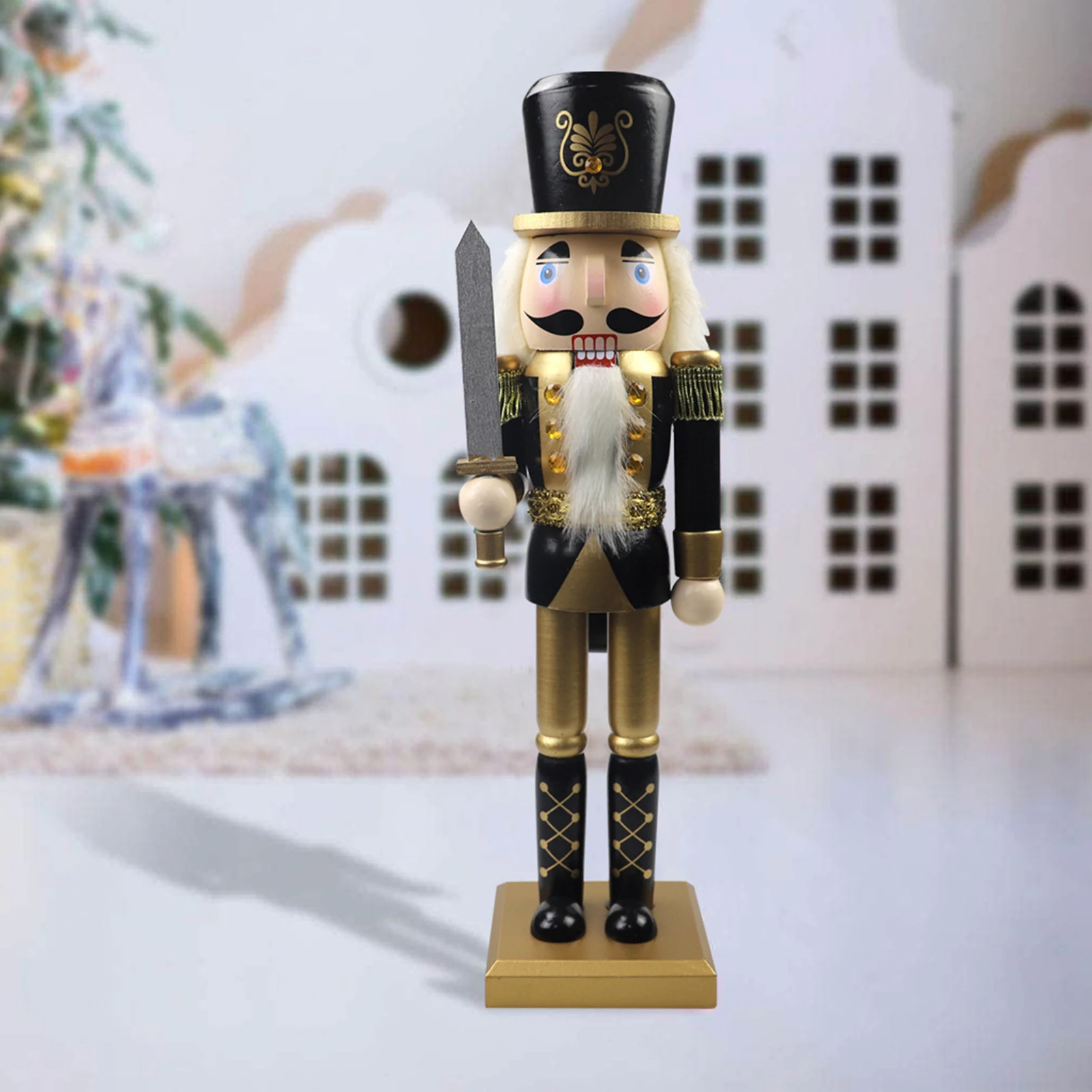 

Christmas Tabletop Nutcracker Ornament Fashion Festival Party Decoration For Home Bedroom