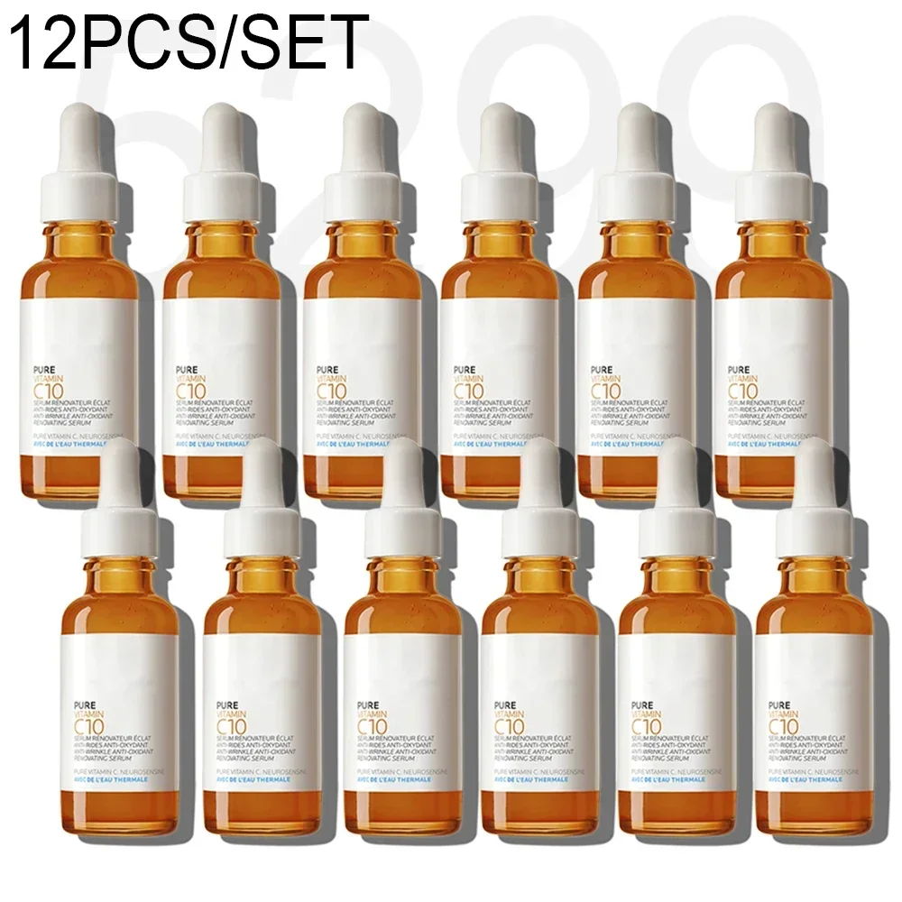 12PCS/SET Face Serum Effaclar/Hyalu/Cicaplast B5/Niacinamide 10/Retinol B3/Effaclar Serum Skin Care 30ml