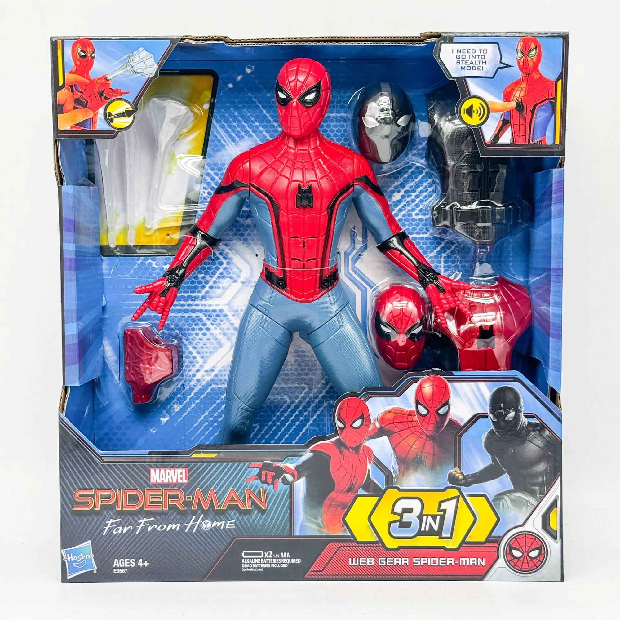 Hasbro Marvel figurki Hulk czarna pantera Spider-Man Iron Man zabawki modele kolekcja ozdoby prezenty urodzinowe dla dzieci