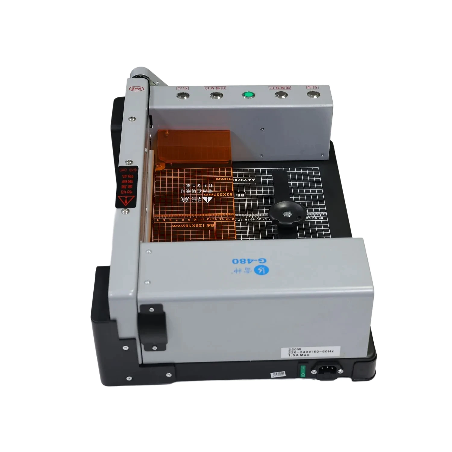 

Industrial G480 Automatic Cutter high-efficiency cutting 40mm Thickness Capacity for Packaging/Bookbinding