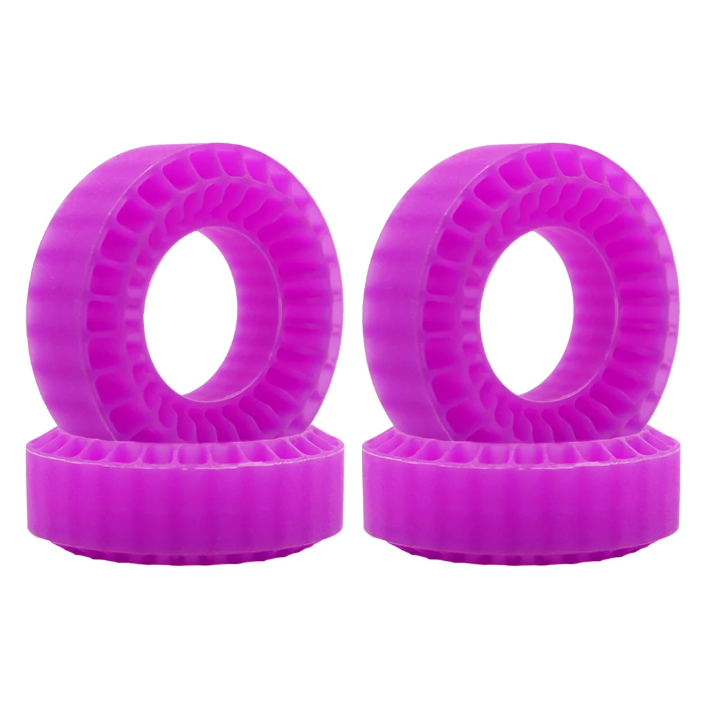 Waterproof 55mm Silica Gel Insert Foam Fit 1.0 inch Tyres For 1/18 1/24 Rc Crawler SCX24 Fcx24 Ax24 Enduro24 TRX4M Tire Upgrades