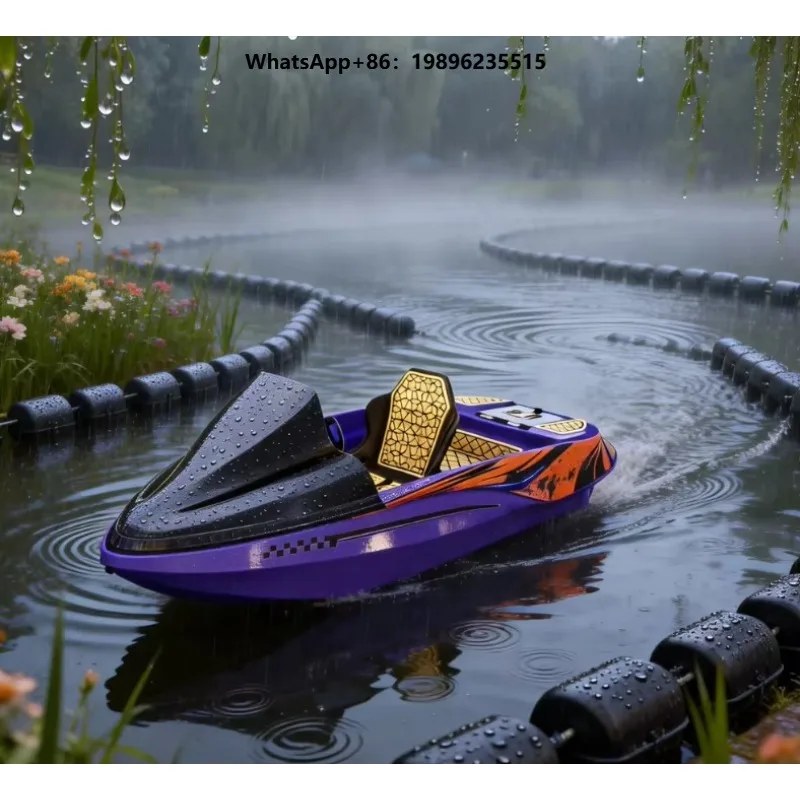 Outdoor Water Recreation Lightweight Electric Mini Jet Ski Karting Boat
