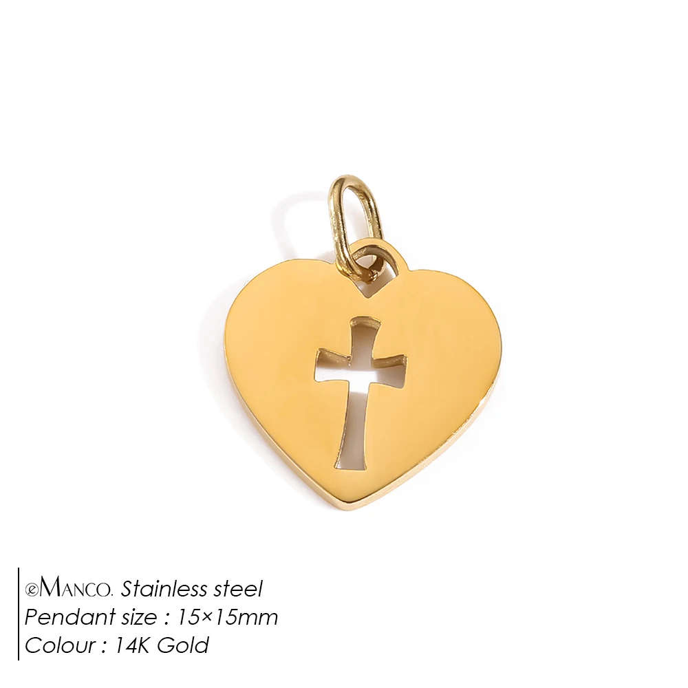Bohemian Heart Charm for DIY Jewellery Making