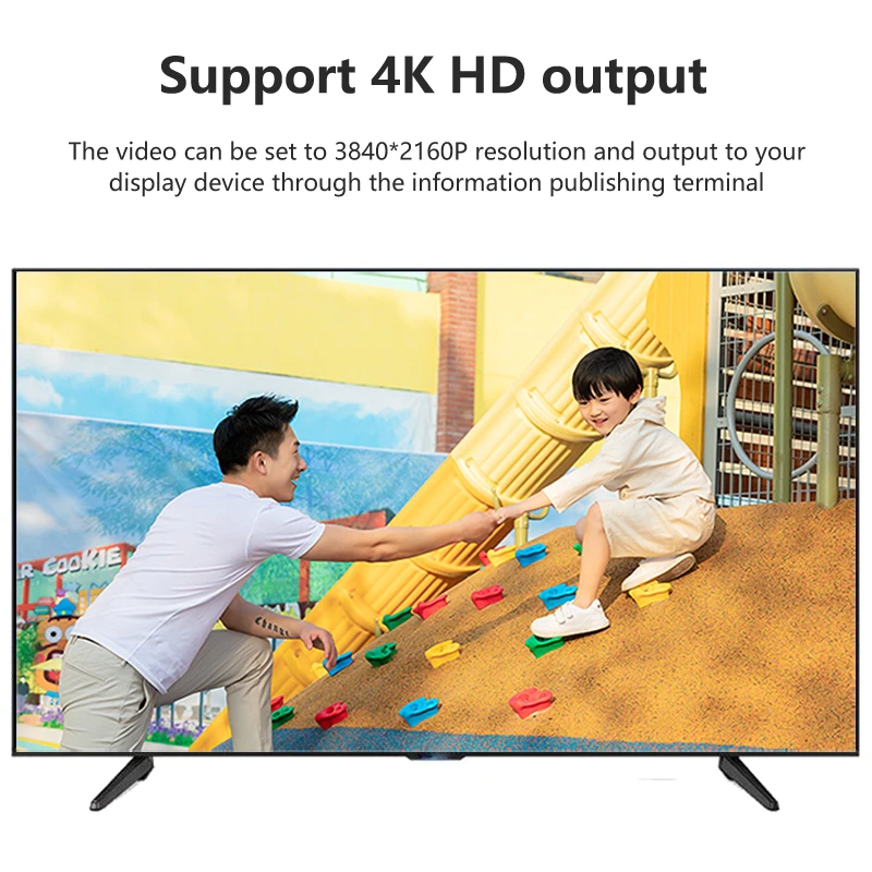 HD 4K(3840*2160) Smart Media Android Smart Media Player Box Android Quad Core 2G+16G