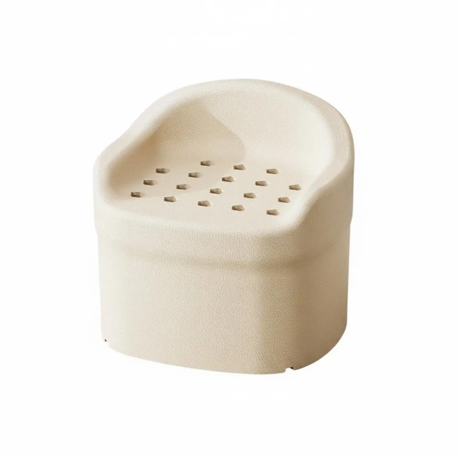 Multiuse Shower Stool for Bathroom and Living Room EPP for seat with Backrest Non Slip Surface and Tool Free Height Change